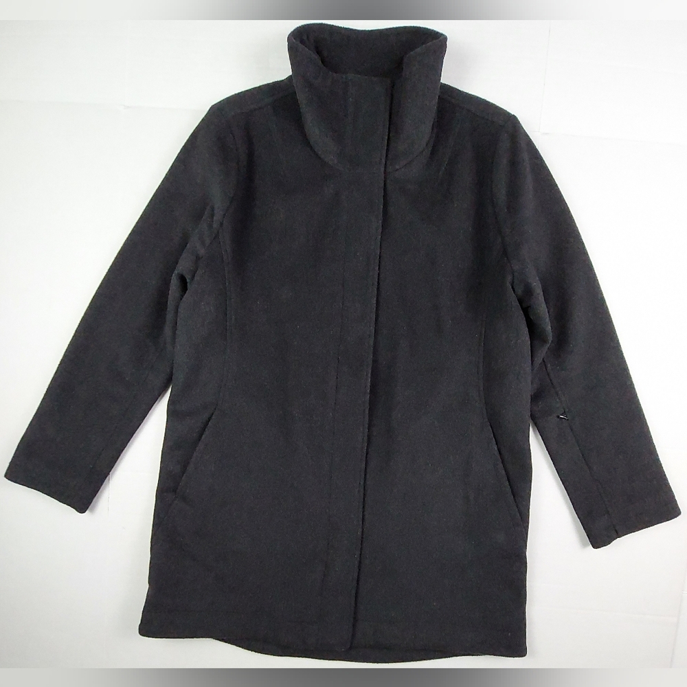 Pendleton Cascade Campbell Coat Glacier Park Lining Womens Medium Charcoal